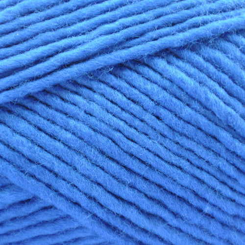 Brown Sheep Lanaloft Bulky in Big Surf Blue - a bright blue colorway