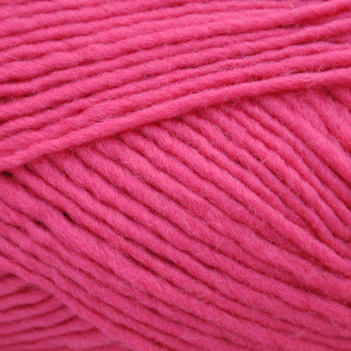 Brown Sheep Lanaloft Bulky in Cheery Cherry - a hot pink colorway