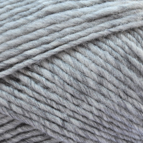 Brown Sheep Lanaloft Bulky in Manor Grey - a variegated light to mid grey colorway