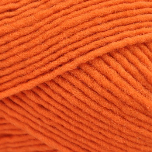 Brown Sheep Lanaloft Bulky in Marmalade - a bright orange colorway
