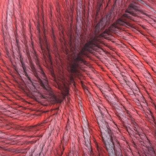  Brown Sheep Stratosphere DK in Flying Kite - a grey, pink and red colorway