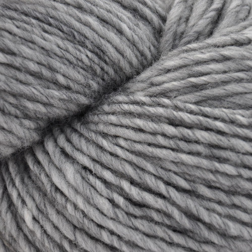 Brown Sheep Top of the Lamb Worsted in Grey Heather - a heathered mid grey colorway