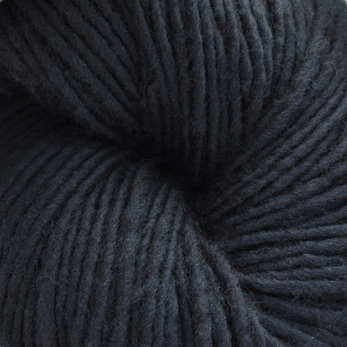 Brown Sheep Top of the Lamb Worsted in Onyx - a black colorway