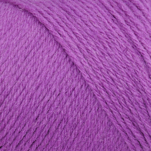 Brown Sheep Wildfoote Sock in Blooming Thistle - a bright magenta colorway
