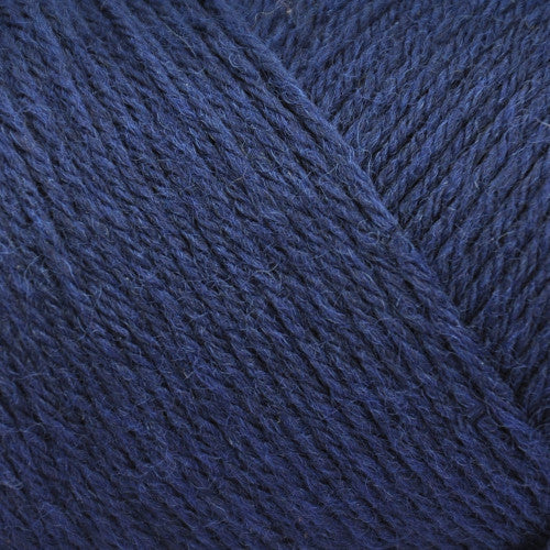 Brown Sheep Wildfoote Sock in Navy Royale - a navy blue colorway