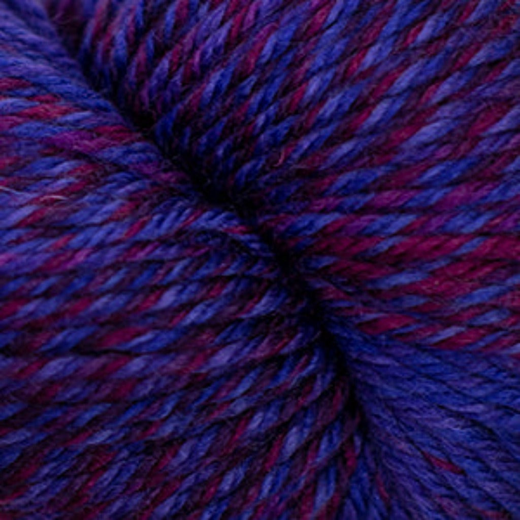 Cascade 220 Superwash Wave in Petunia - a vibrant colorway in blue and red