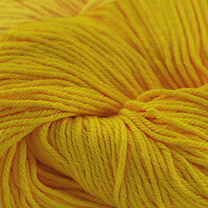 Cascade Nifty Cotton Gold 34 - a bright gold colorway