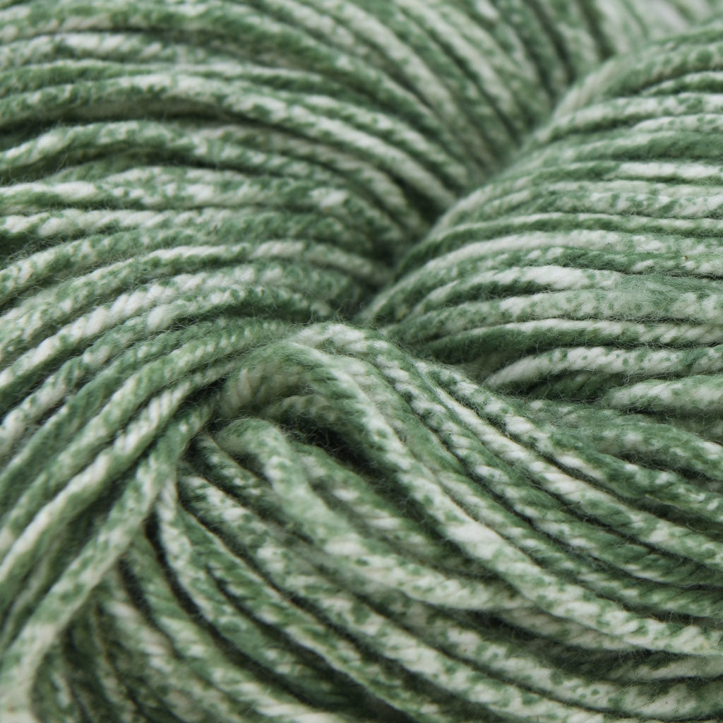 Cascade Nifty Cotton Effects 310 - a variegated forest green and white colorway