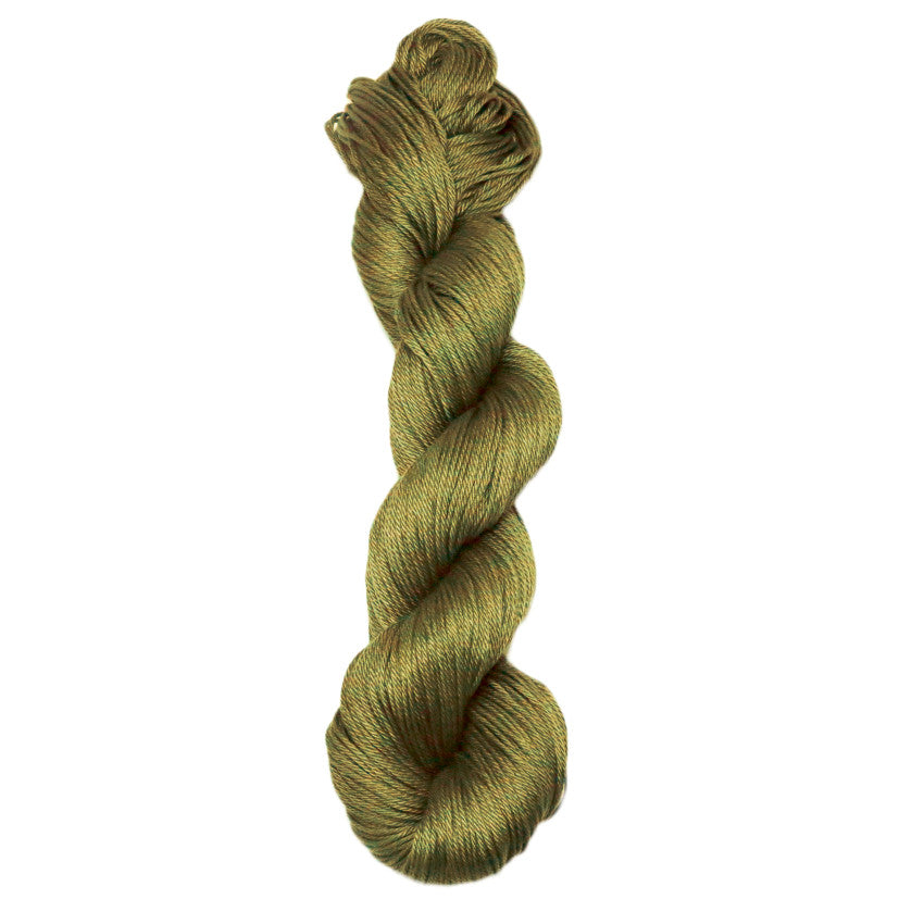 Cascade Ultra Pima Yarn in Bright Olive - an olive green colorway