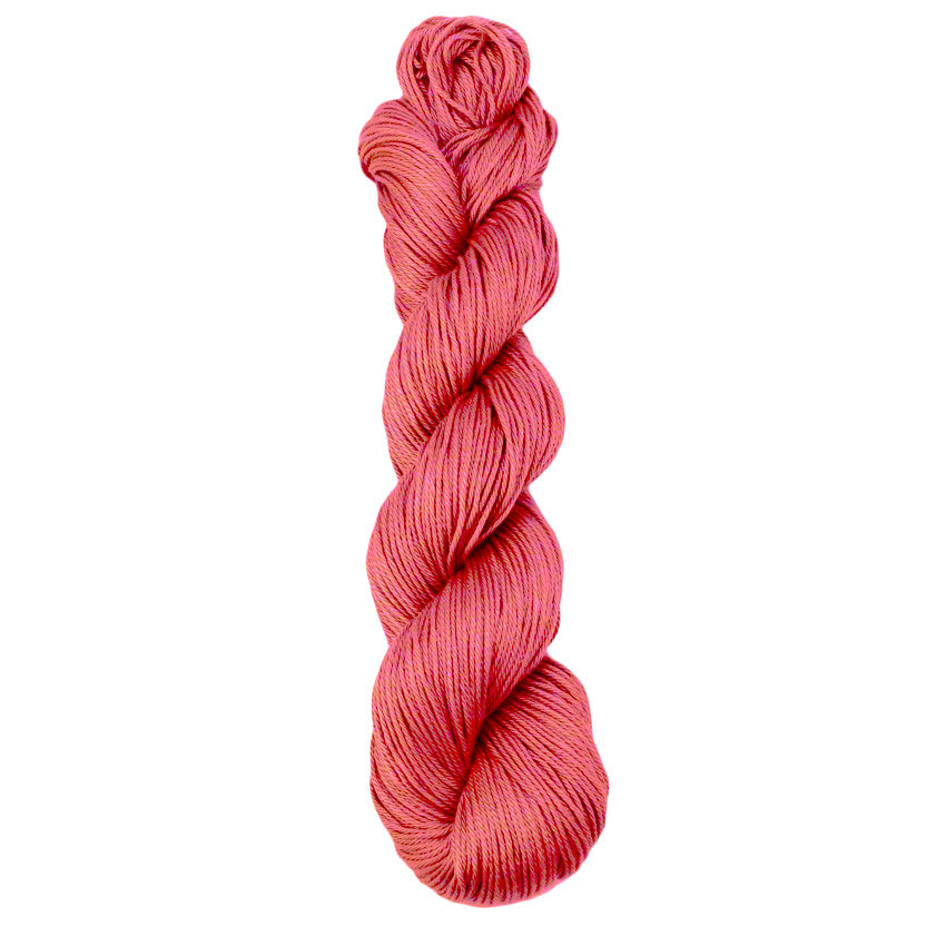 Cascade Ultra Pima Yarn in Deep Coral 3767 - a deep coral pink colorway