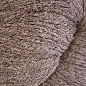 Cascade Ecological Wool Bulky Latte - a red-brown colorway