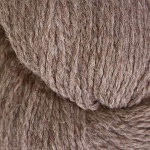 Cascade Ecological Wool Bulky Mocha - a mid brown colorway