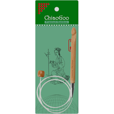ChiaoGoo 24 Inch Patina Flex Crochet Hook