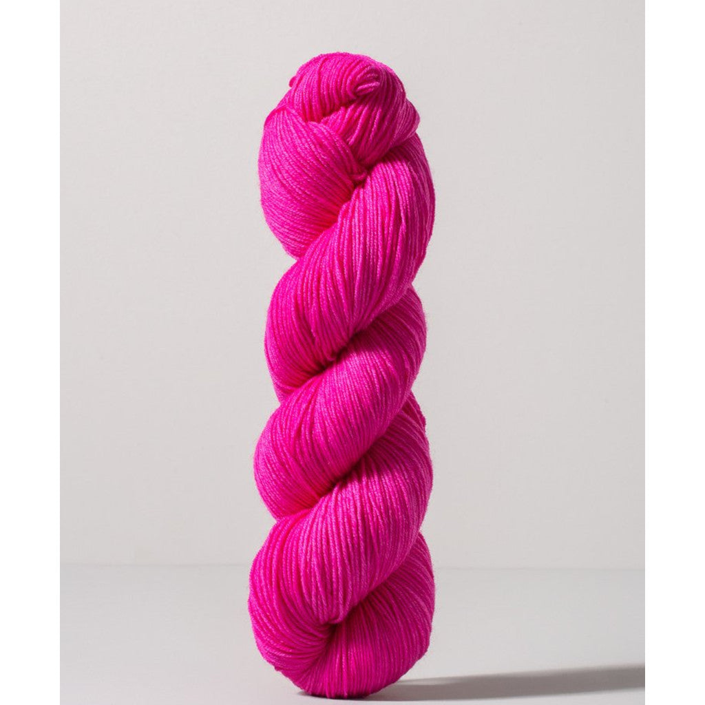 Gusto Wool Core Fingering 1003 - a hot pink colorway