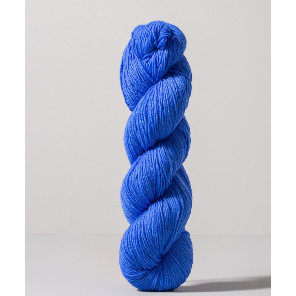Gusto Wool Core Fingering 1014 -  bright blue colorway