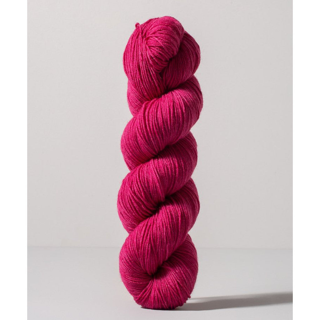 Gusto Wool Core Fingering 1036 - a dark pink colorway