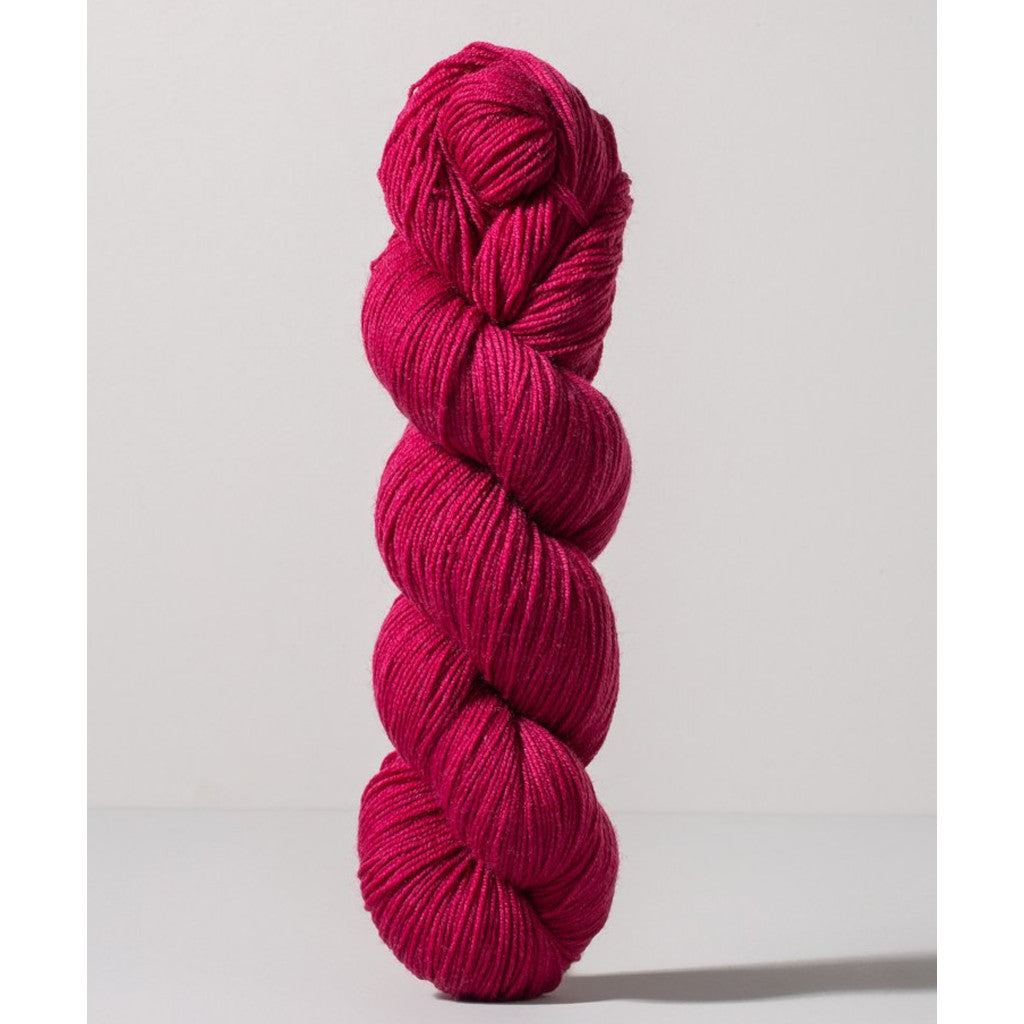 Gusto Wool Core Fingering 1037 - a deep pink colorway