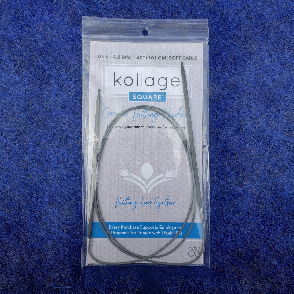 Kollage Square knitting needles in package
