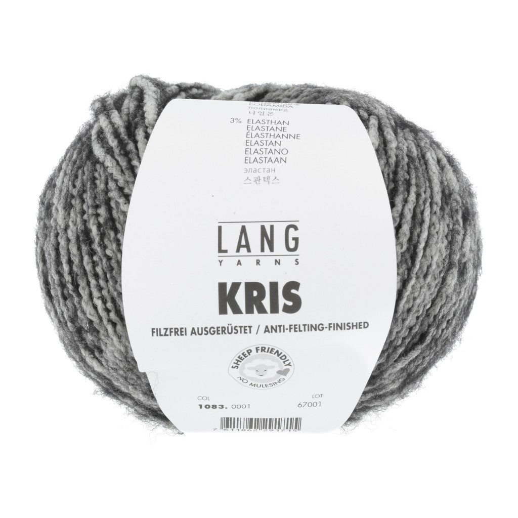 Lang Kris 0001 - a heathered grey colorway