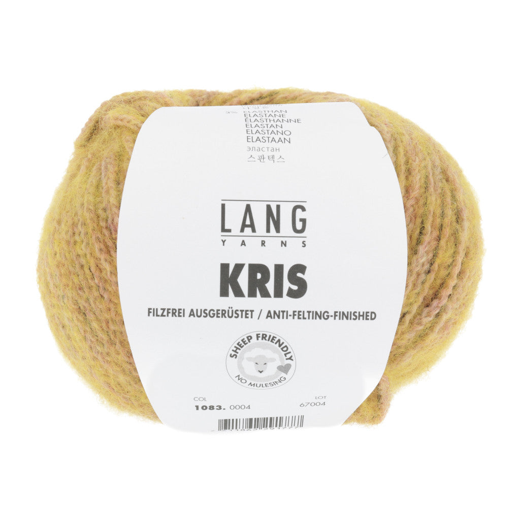 Lang Kris 0004 - a heathered yellow and orange colorway