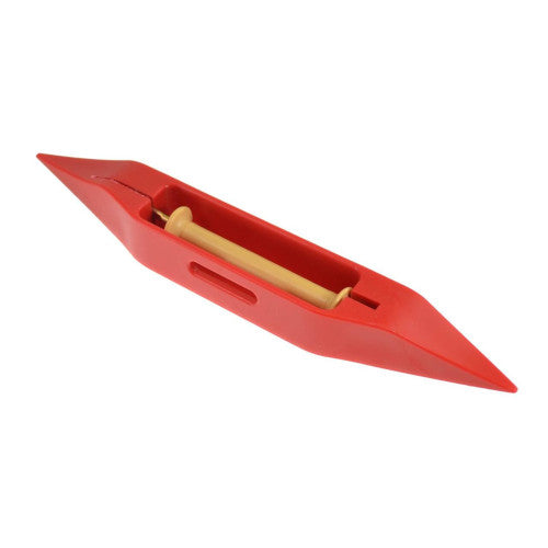 LeClerc's Plastic Boat Shuttle in red