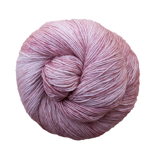 Malabrigo Mechita Neverland Yarn - a soft pink colorway
