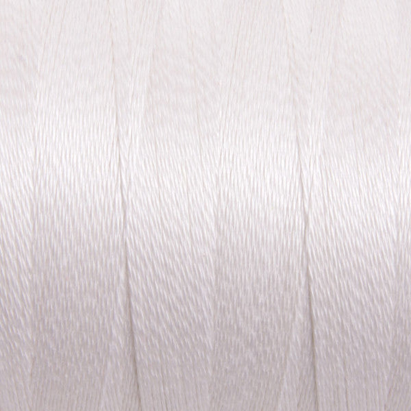 Ashford Mercerized Cotton in Bleached White - a bright white colorway