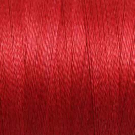 Ashford Mercerized Cotton in Chili Pepper - a red colorway
