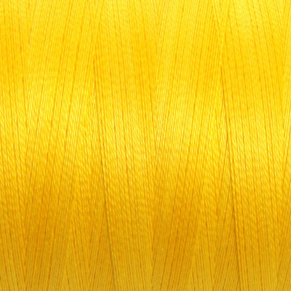 Ashford Mercerized Cotton in Freesia - a bright yellow colorway