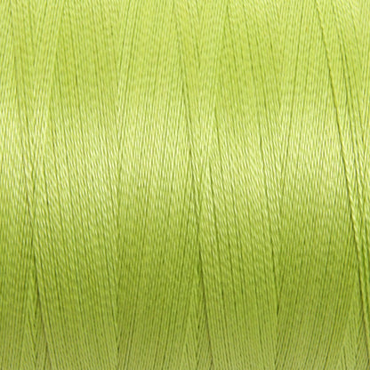 Ashford Mercerized Cotton in Green Glow - a light green colorway