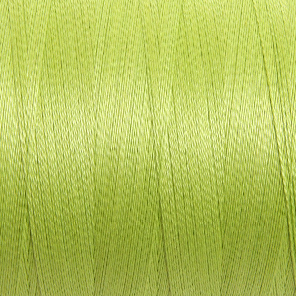 Ashford Mercerized Cotton in Green Glow - a light green colorway