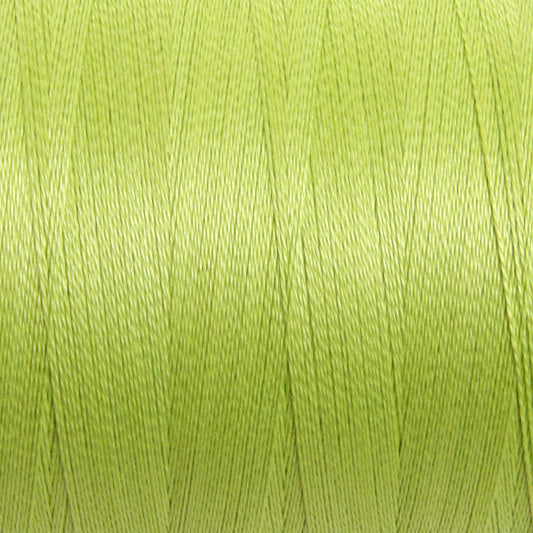 Ashford Mercerized Cotton in Green Glow - a light green colorway