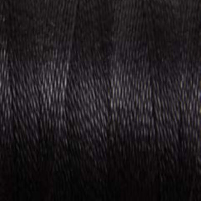 Ashford Mercerized Cotton in Jet Set Black - a black colorway