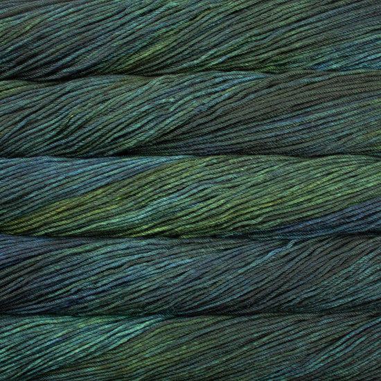 Malabrigo Rios in color Bobby Blue, Worsted Weight Merino Wool Knitting  Yarn, dark ultramarine blue, #027