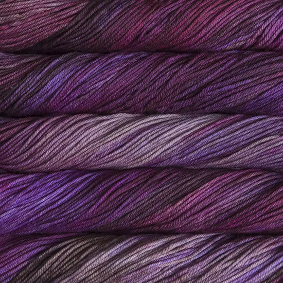 Malabrigo Rios in Sabiduria - a purple and magenta colorway