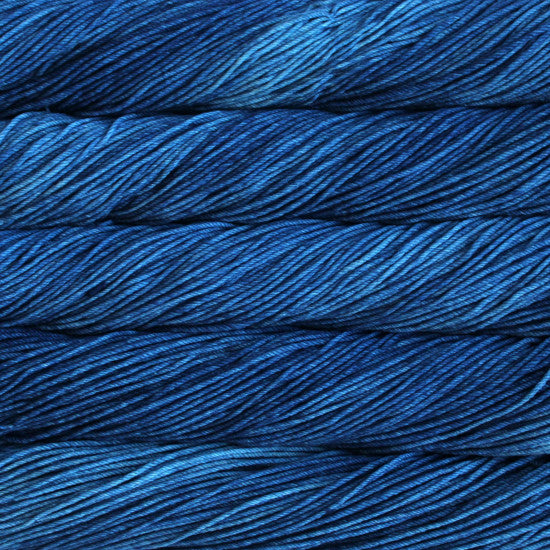 Malabrigo Rios in Blue Jeans - a tonal blue colorway
