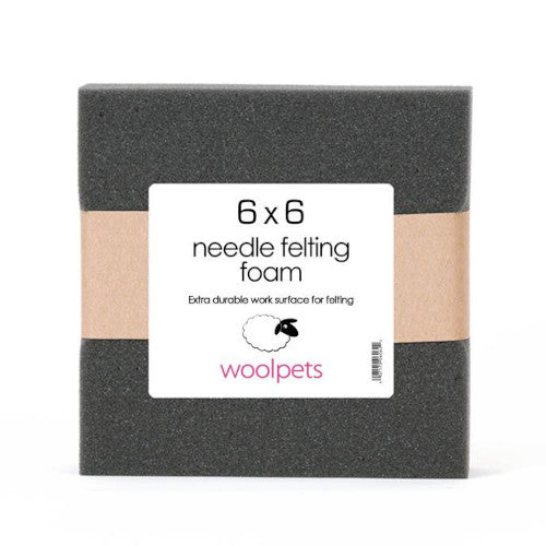 Woolpets foam felting pad 6x6