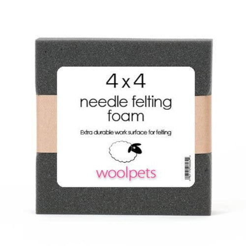 Woolpets foam felting pad 4x4