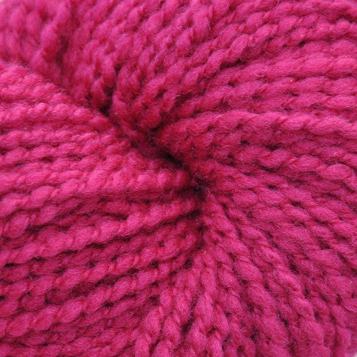 Brown Sheep Lana Boucle' in Rosy Rouge - a hot pink colorway