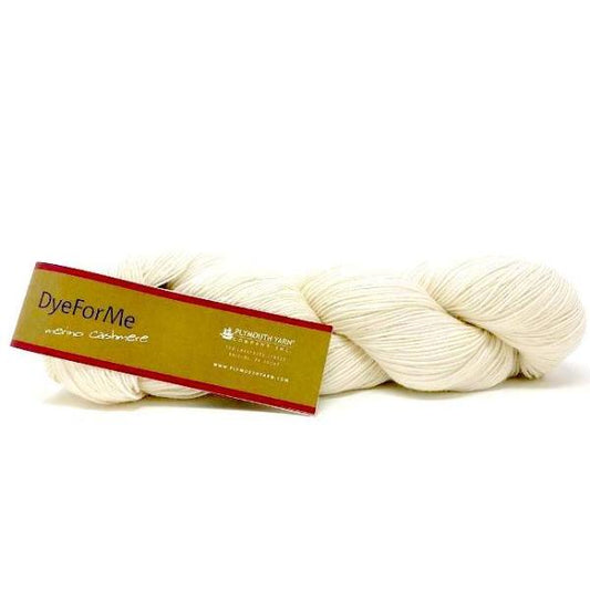 Plymouth DyeForMe Undyed Yarn - Merino Cashmere-Yarn-