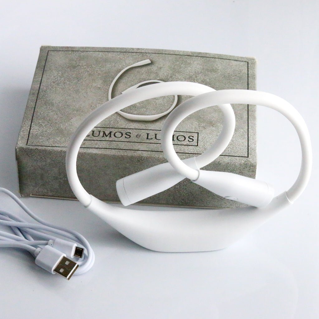 Rechargeable Crafter's Neck and Tabletop Bendable Multi Light - Paradise Fibers