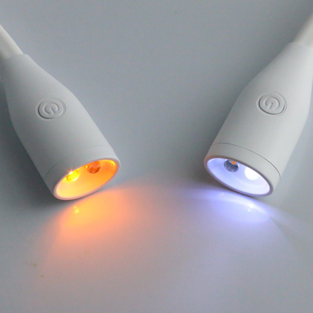 Rechargeable Crafter's Neck and Tabletop Bendable Multi Light - Paradise Fibers