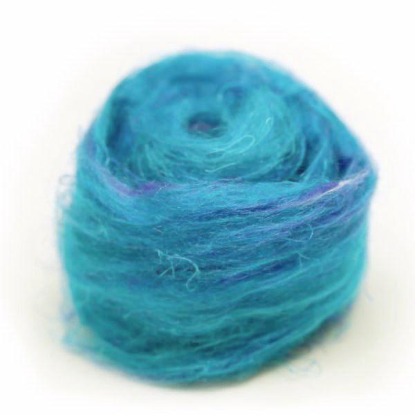 Recycled Sari Silk Pulled Rovings - Paradise Fibers