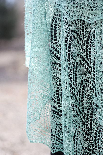Romi Hill Meeks Bay Shawl Pattern - Paradise Fibers