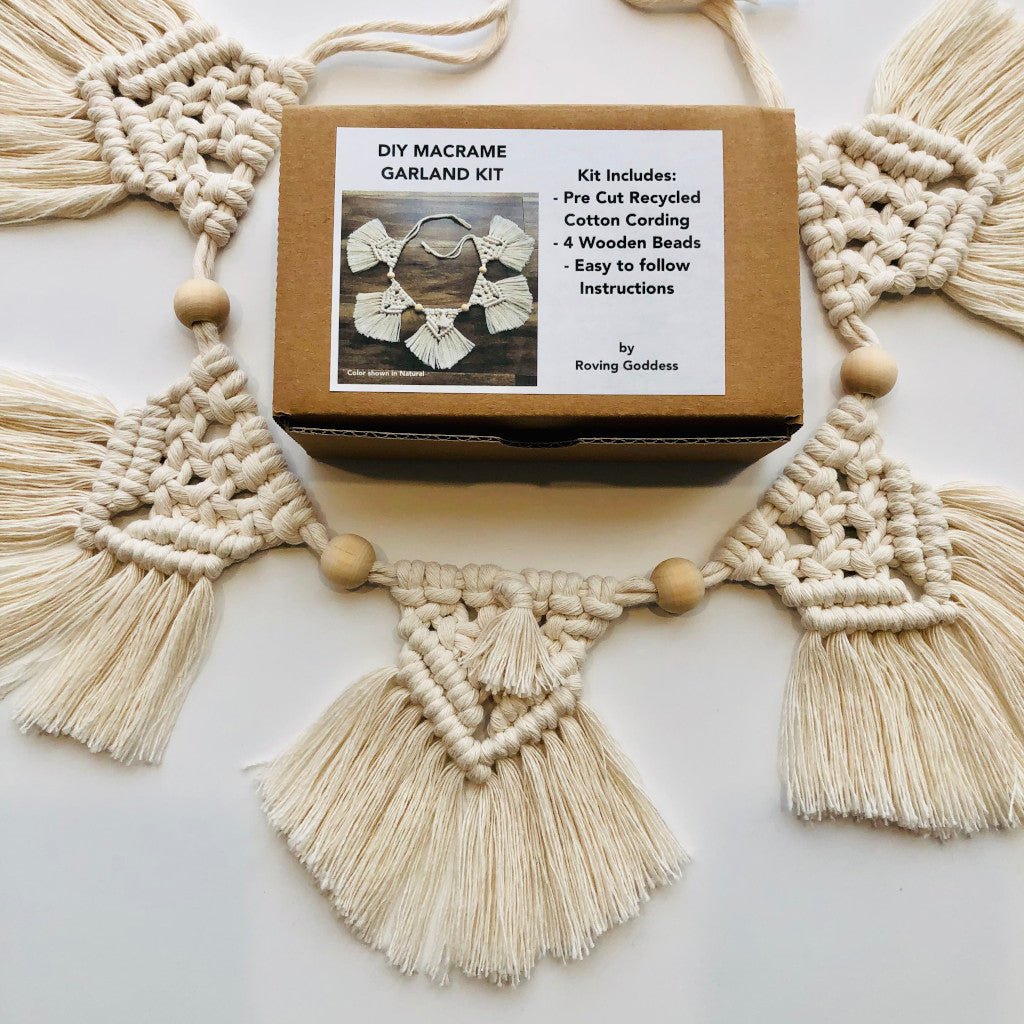 Roving Goddess DIY Macramé Garland Kit - Paradise Fibers