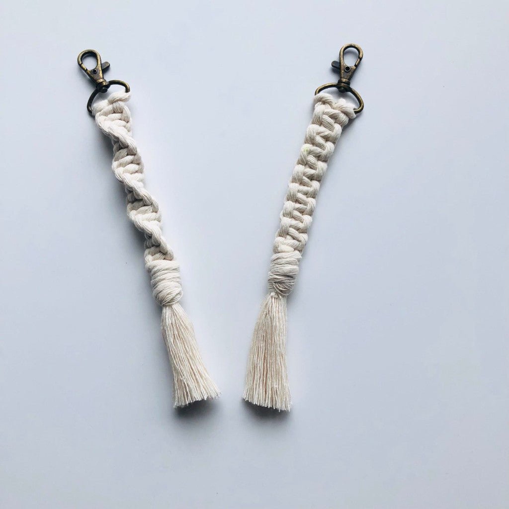 Roving Goddess DIY Macramé Keychain Kit - Paradise Fibers