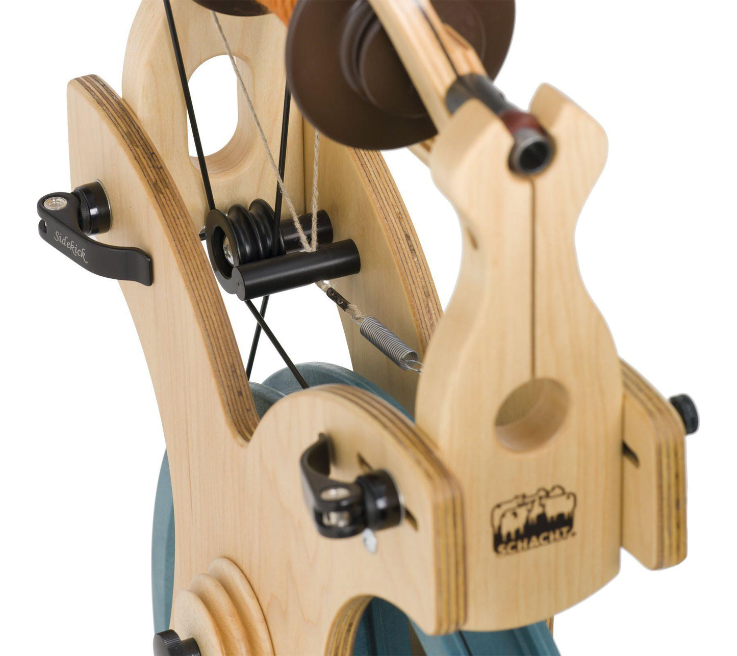 Schacht SIDEKICK Folding Spinning Wheels-Spinning Wheel-Complete-
