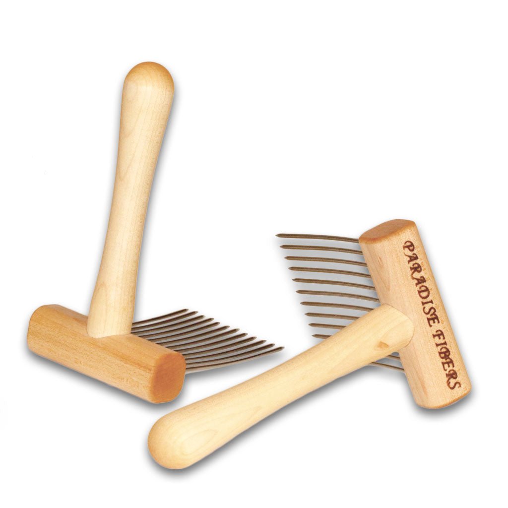 Single Row Wool Combs - Paradise Fibers