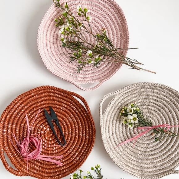 Skye Linen Basket Kit - Paradise Fibers