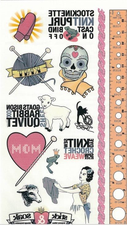 Soak Temporary Tattoos - Paradise Fibers